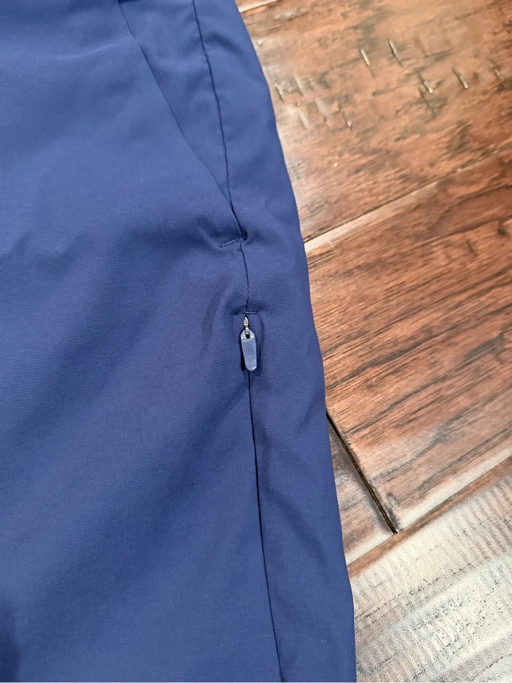 lululemon athletica Men's Flat Front Shorts - Black and Navy Blue
